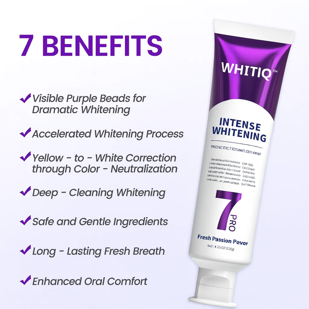 WHITIQ™ Intense Whitening Probiotic Toothpaste - Image 3